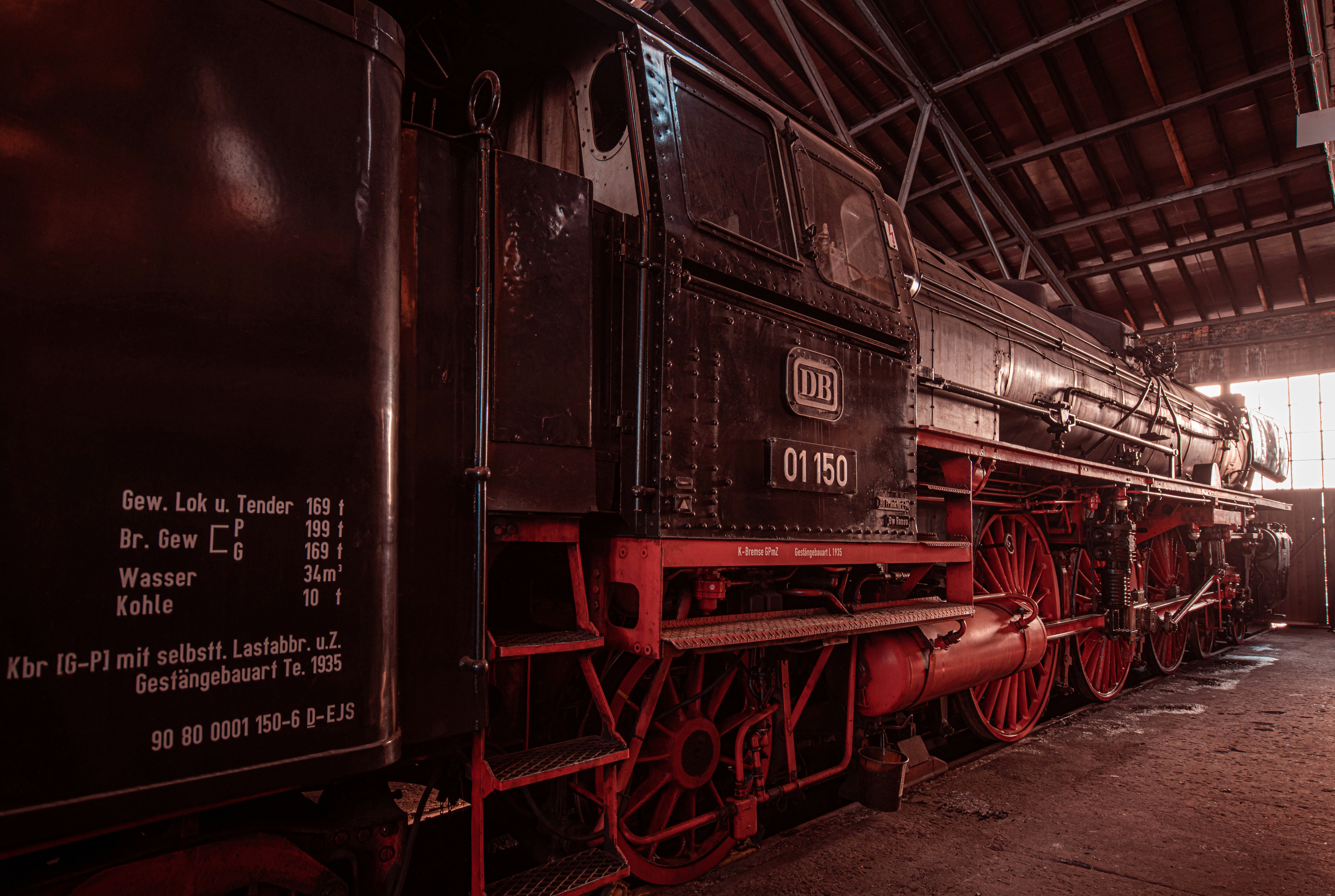 close photo of classic train